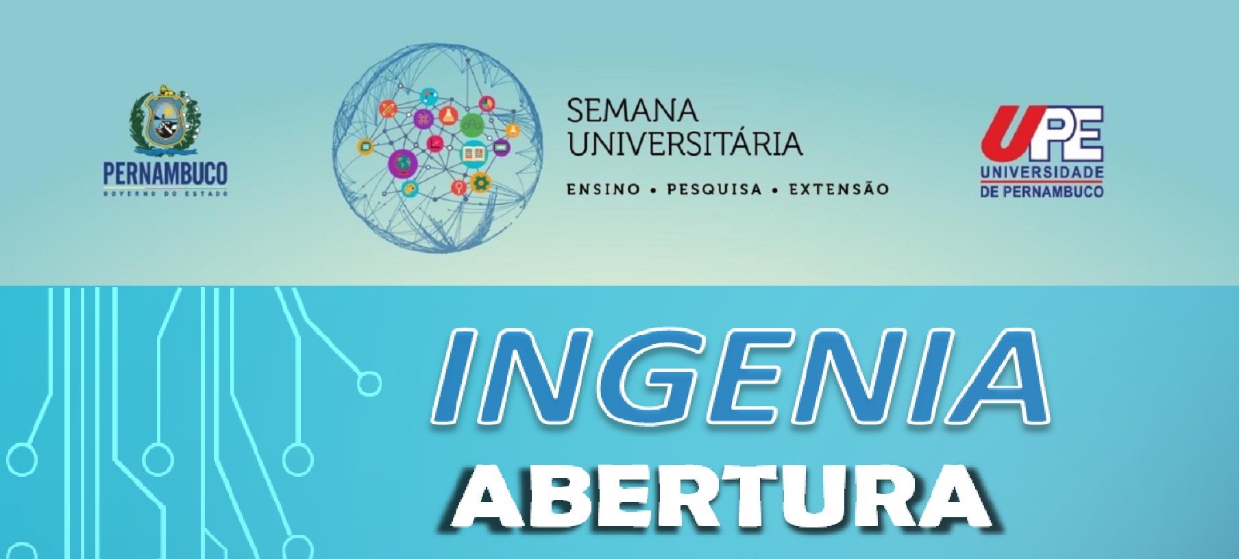 Programação de Abertura do INGENIA 2016