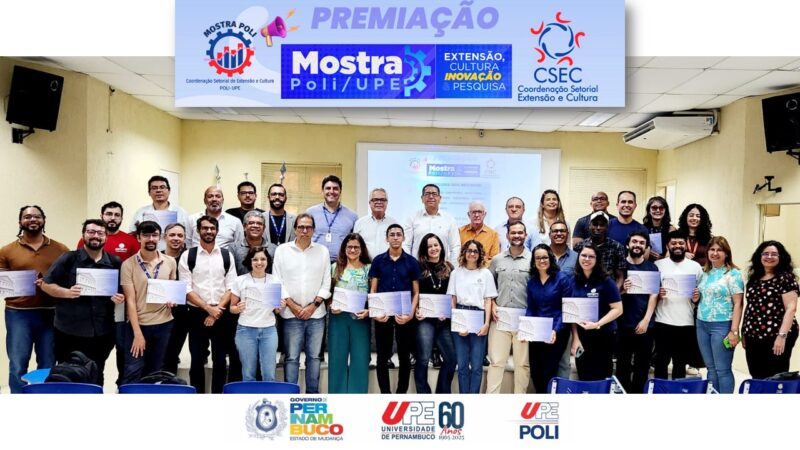 Premiação da Mostra Poli/UPE 2024