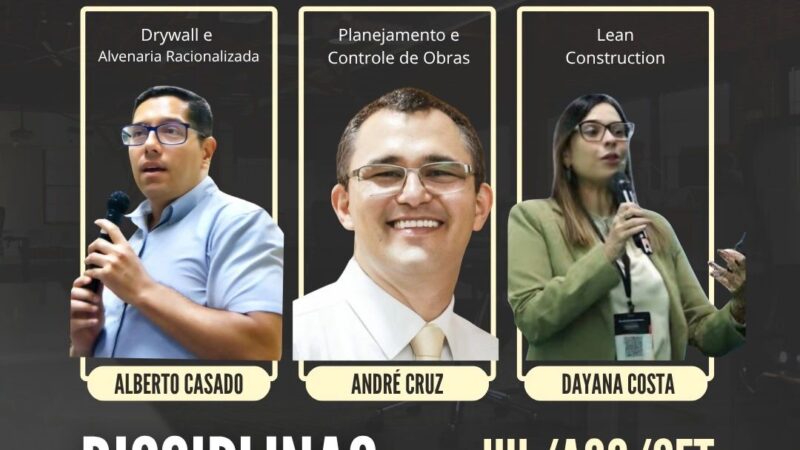 MBA em Tecnologia e Gestão da Construção de Edifícios