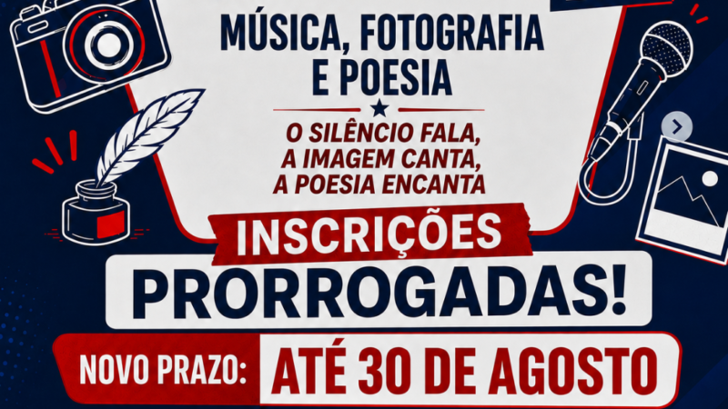 Circuito Cultural POLI/UPE 2026 – Inscrições Prorrogadas