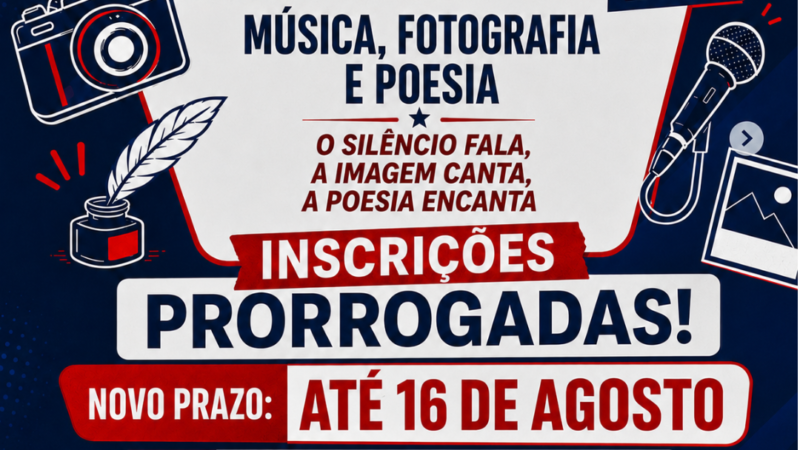 Circuito Cultural POLI/UPE 2026 – Inscrições Prorrogadas