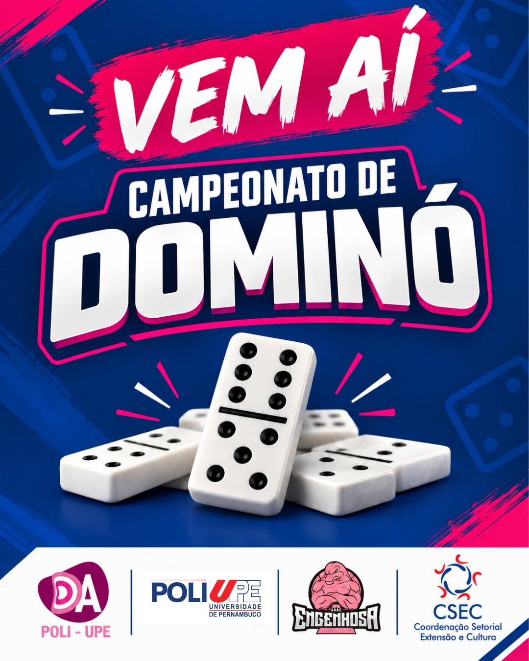 🎲 CAMPEONATO DE DOMINÓ